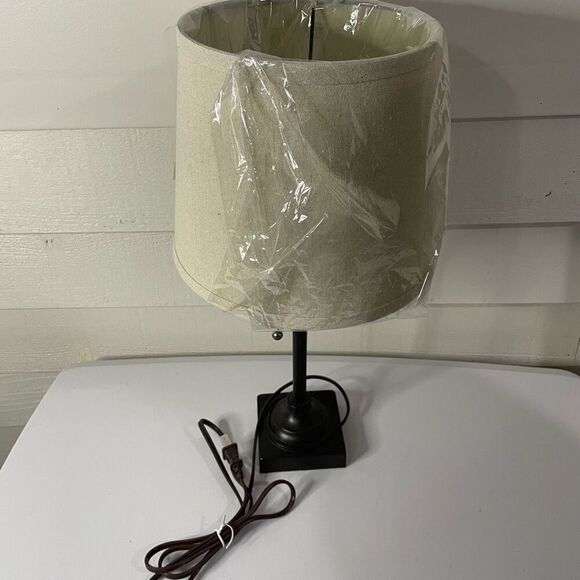 New! Lime light| brown stick| Side table Lamp - Picture 9 of 12